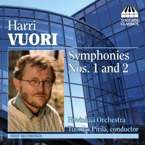 Harri Vuori (geb. 1957): Symphonien Nr.1 &amp; 2, CD