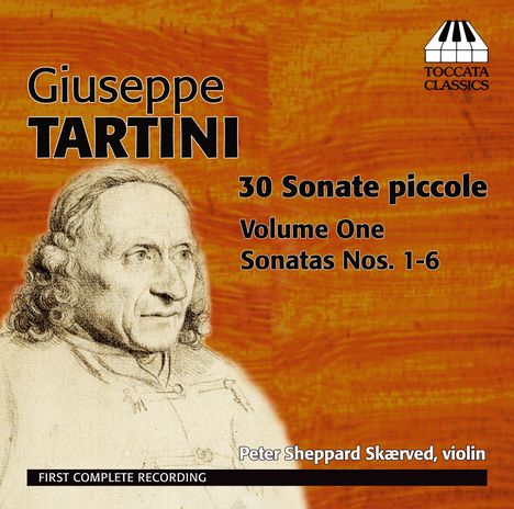 Giuseppe Tartini (1692-1770): 30 Sonate Piccole Vol.1, CD