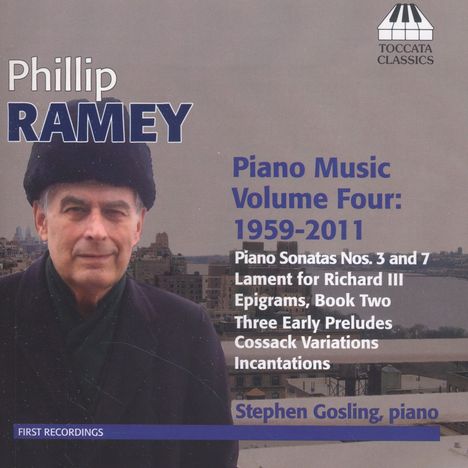 Phillip Ramey (geb. 1939): Klavierwerke Vol.4, CD