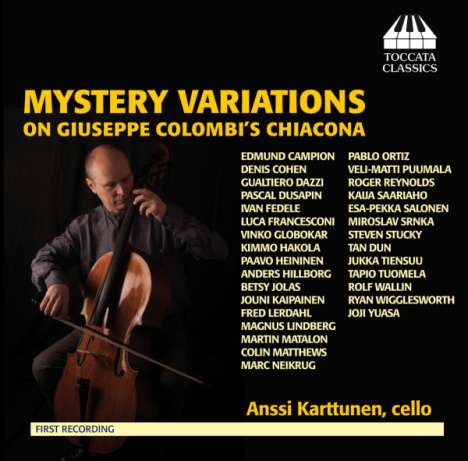 Anssi Karttunen - Mystery Variations on Giuseppe Colombi's Chiacona, CD