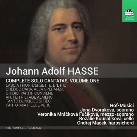 Johann Adolph Hasse (1699-1783): Sämtliche Solo-Kantaten Vol.1, CD