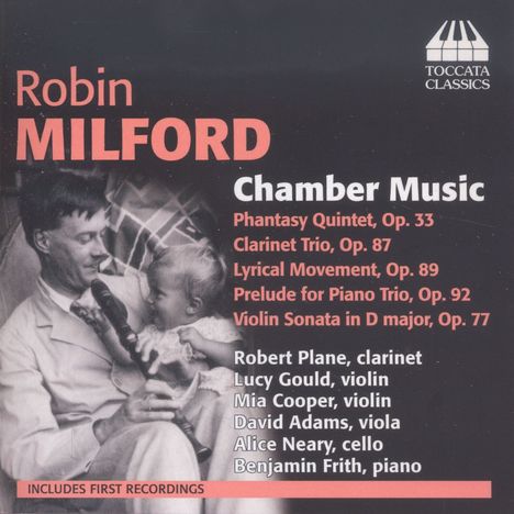 Robin Milford (1903-1959): Kammermusik, CD
