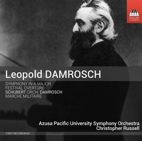 Leopold Damrosch (1832-1885): Symphonie A-Dur, CD