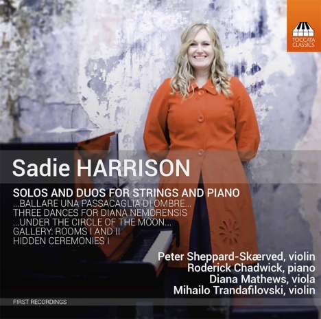 Sadie Harrison (geb. 1965): Solos &amp; Duos für Streicher &amp; Klavier, CD