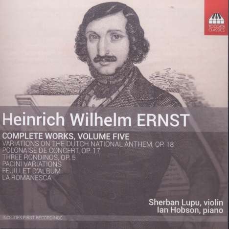 Heinrich Wilhelm Ernst (1814-1865): Sämtliche Werke für Violine &amp; Klavier Vol.5, CD