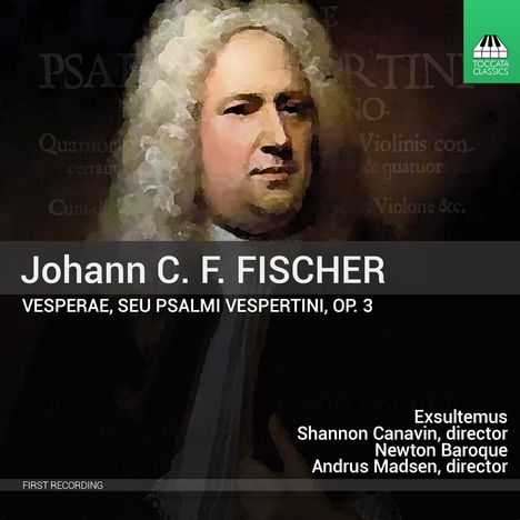 Johann Caspar Ferdinand Fischer (1656-1746): Vesperae op.3, CD