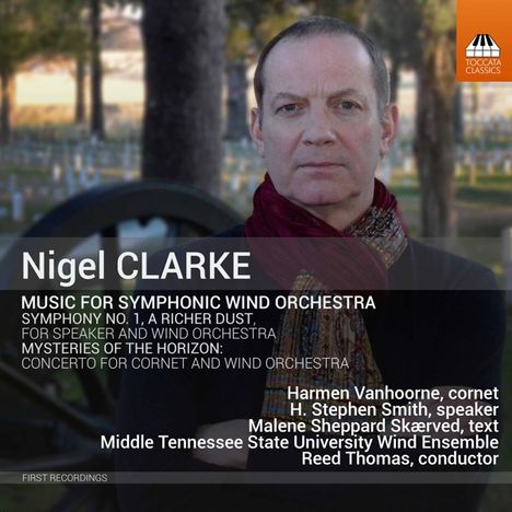Nigel Clarke (geb. 1960): Werke für symphonisches Blasorchester, CD