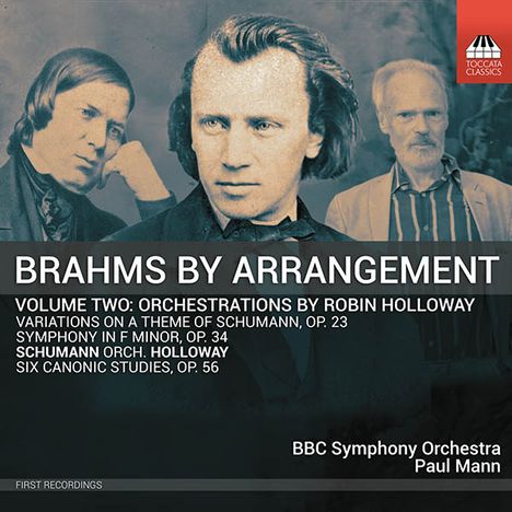 Johannes Brahms (1833-1897): Brahms by Arrangement Vol.2, CD