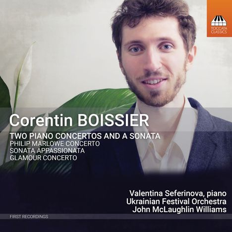 Corentin Boissier (geb. 1995): Klavierkonzerte, CD