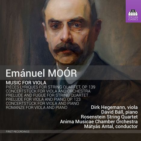 Emanuel Moor (1863-1931): Kammermusik mit Viola, CD