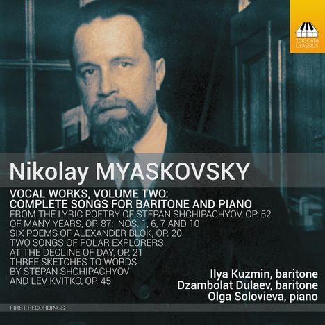 Nikolai Miaskowsky (1881-1950): Vokalwerke Vol.2, CD