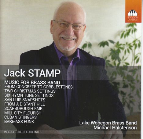 Jack Stamp (geb. 1954): Werke für Blechbläser, CD