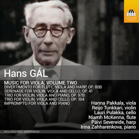 Hans Gal (1890-1987): Kammermusik mit Viola Vol.2, CD