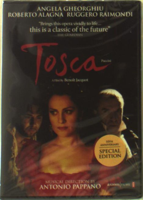 Giacomo Puccini (1858-1924): Tosca (Opernfilm), DVD