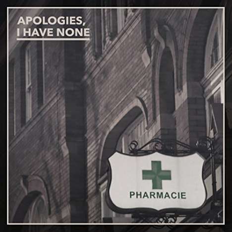 Apologies I Have None: Pharmacie, CD