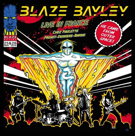 Blaze Bayley: Live In France, 2 CDs