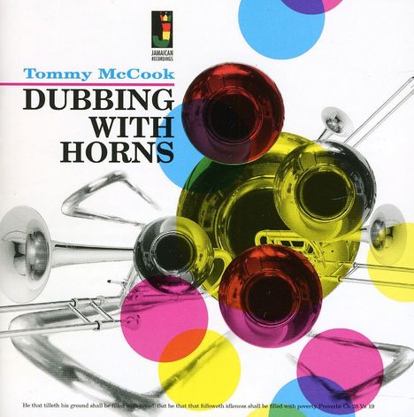 Tommy McCook: Dubbing With Horns, CD