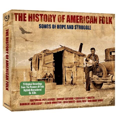 History Of American Fol, 3 CDs