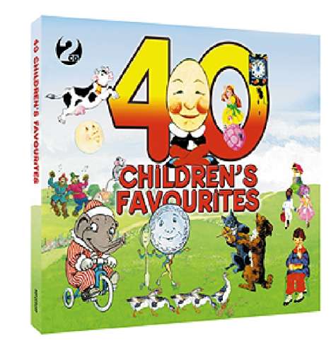 40 Children's Favourites (Englische Kinderlieder), 2 CDs