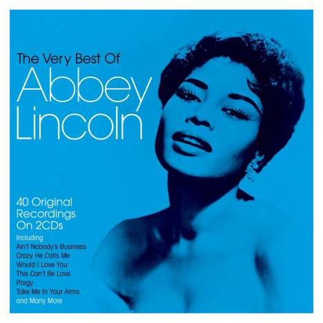 Abbey Lincoln (1930-2010): The Very Best Of Abbey Lincoln, 2 CDs