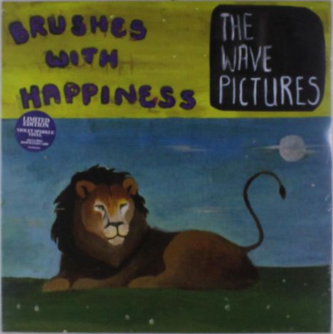 The Wave Pictures: Brushes With Happiness (Limited-Edition) (Violet Sparkle Vinyl), LP