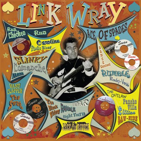 Link Wray: Ace Of Spades (Red Vinyl), 1 LP und 1 CD