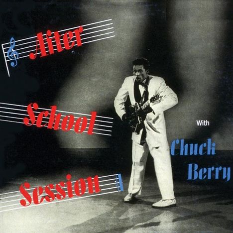 Chuck Berry: After School Session (Red Vinyl) (LP + CD), 1 LP und 1 CD