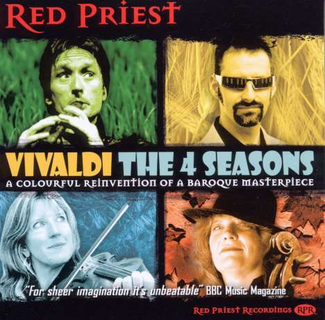 Red Priest - Vivaldis "The 4 Seasons", CD