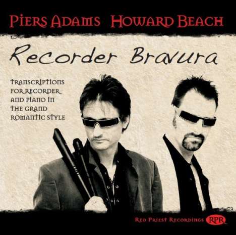 Piers Adams &amp; Howard Beach - Recorder Bravura, CD