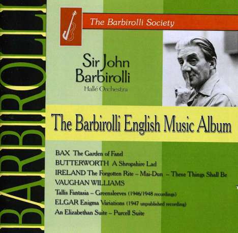 John Barbirolli - The English Album, CD