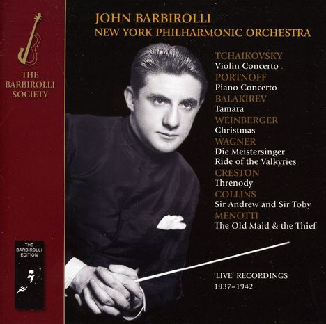 John Barbirolli dirigiert das New York Philharmonic Orchestra, 2 CDs