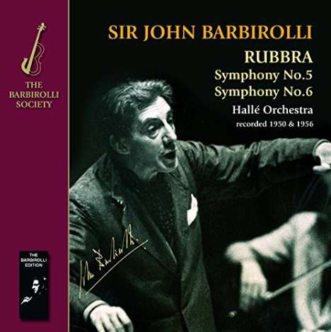 Edmund Rubbra (1901-1986): Symphonien Nr.5 &amp; 6, CD