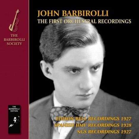 John Barbirolli - The First Orchestral Recordings, CD