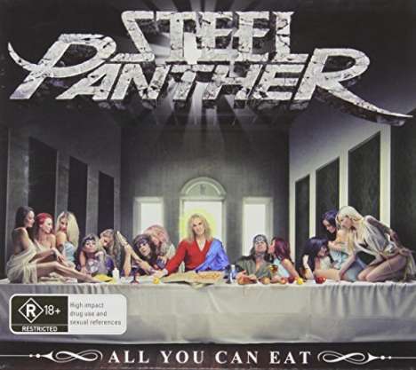 Steel Panther: All You Can Eat (Deluxe Edition), 1 CD und 1 DVD