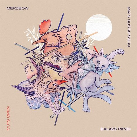 Merzbow, Mats Gustafsson &amp; Balazs Pandi: Cuts Open, 2 CDs