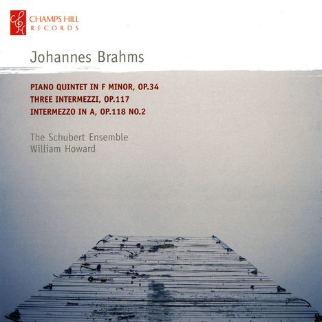 Johannes Brahms (1833-1897): Klavierquintett op.34, CD