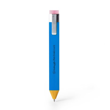 Pen Bookmark Blau - Stift und Lesezeichen in einem, Diverse