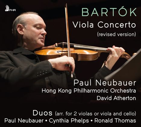 Bela Bartok (1881-1945): Violakonzert (revidierte Version), CD