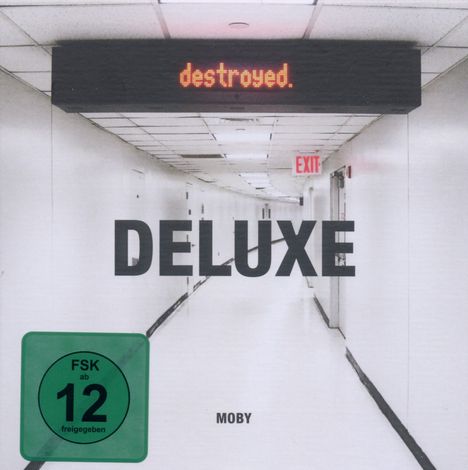 Moby: Destroyed (Limited Deluxe Edition), 2 CDs und 1 DVD