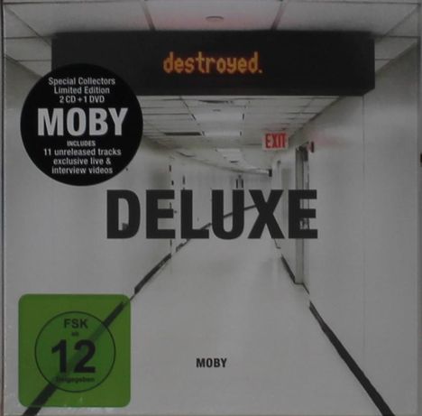 Moby: Destroyed (Deluxe Edition), 3 CDs und 1 DVD