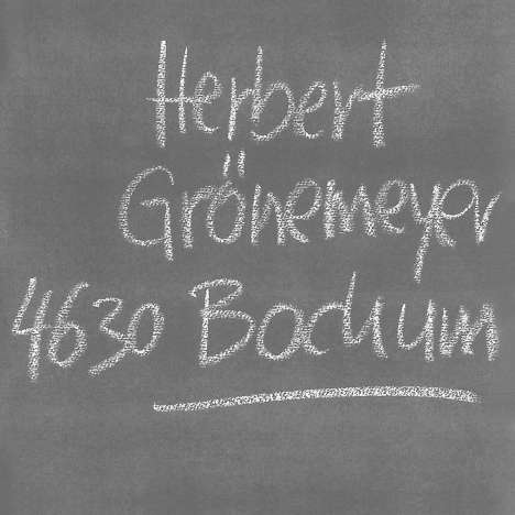 Herbert Grönemeyer: 4630 Bochum (Remastered), CD