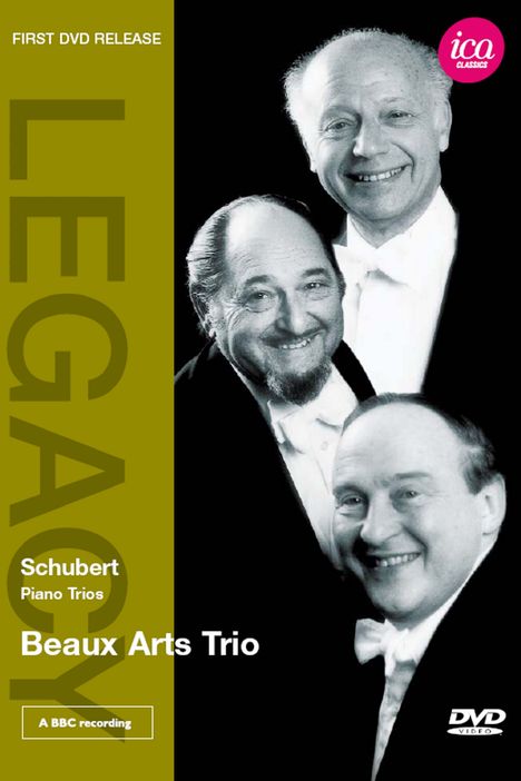 Franz Schubert (1797-1828): Klaviertrios Nr.1 &amp; 2, DVD