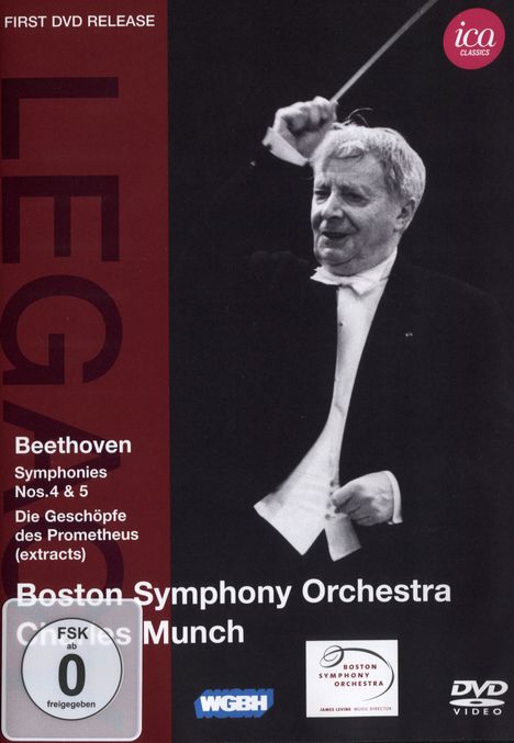 Ludwig van Beethoven (1770-1827): Symphonien Nr.4 &amp; 5, DVD