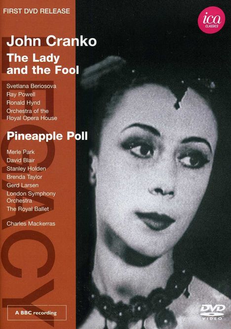 John Cranko - The Laydy and the Fool &amp; Pineapple Poll, DVD