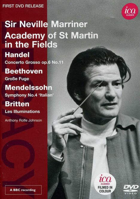 Neville Marriner &amp; Academy St. Martin in the Fields, DVD