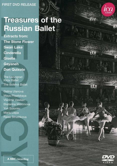 Treasures of the Russian Ballet, DVD