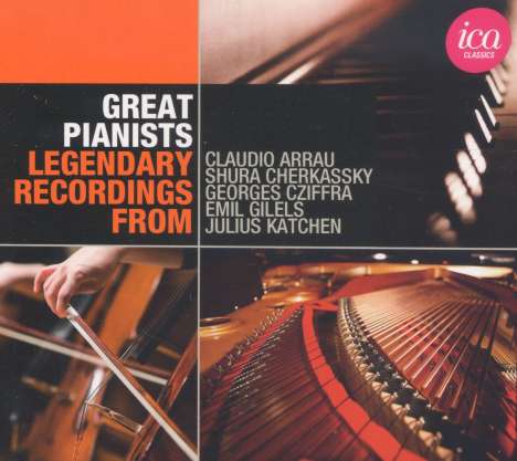 Great Pianists - Legendary Recordings From, 5 CDs