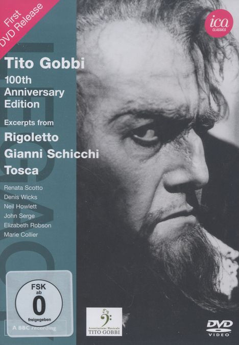 Tito Gobbi - 100th Anniversary Edition, DVD