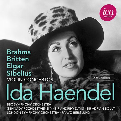Ida Haendel - Violin Concertos (BBC Recording), CD