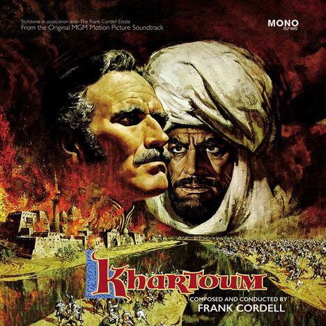 Original Soundtracks (OST): Filmmusik: Khartoum (remastered) (180g) (Deluxe Edition) (Colored Vinyl) (45 RPM) (mono), 2 LPs und 1 CD